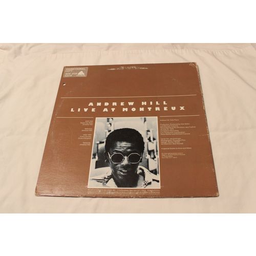 Andrew Hill Promo LP with Original Record Company Sleeve-LIVE AT MONTREUX STEREO