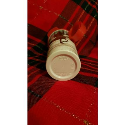 DISNEYLAND CHRISTMAS TRAVEL MUG CUP W/ LID MICKEY ON SLEIGH W/ HORSE~NEW~2019