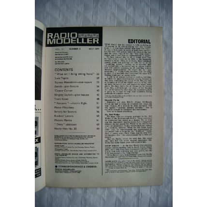 1977 Radio Modeller Magazine - May
