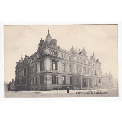 The Guildhall Nottingham Postcard Pelham Series