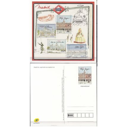 France 2019 PAP Carte Madrid Neuf **