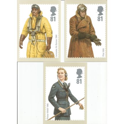 GB PHQ Cards 2008 Military Uniforms (2nd Series) RAF PHQ Cards Unused (No 314)