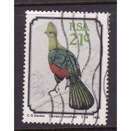 SOUTH AFRICA 1990 BIRDS 21c USED SG710