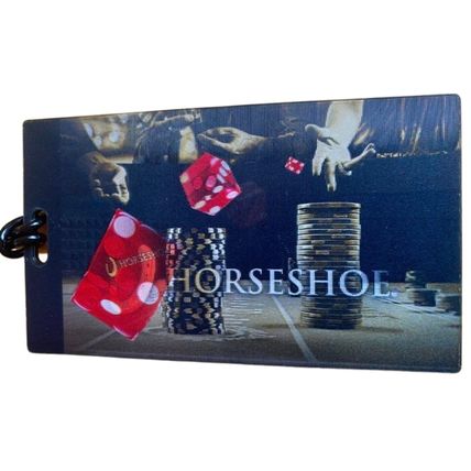 Horseshoe Casino 3D Luggage Bag Tag