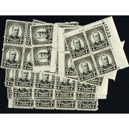 639, Mint NH 7¢ F-VF WHOLESALE Lot of 100 Stamps CV $320.00 - Stuart Katz