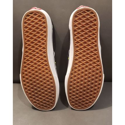 VANS CHRISTMAS GRINCH LIKE GLOW IN DARK EYES SLIP ON SHOES MEN'S 7.5 WOMEN 9