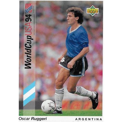 Upper Deck FIFA WC USA 1994 Preview: Argentina - Ruggeri