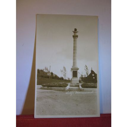 WOLFE'S MONUMENT, QUEBEC, CANADA unused antique postcard =