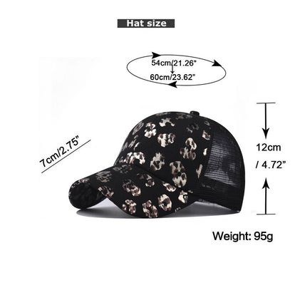 Bun Hat Cotton Summer Sun Sport Snapback Ponytail Baseball Cap Ladies High