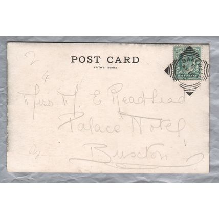 Haddon Hall - Bakewell - Postally Used - Bakewell 16th August 1902 - Postmark