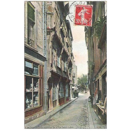 41 - Blois - Vieilles maisons de la Rue Saint-Lubin