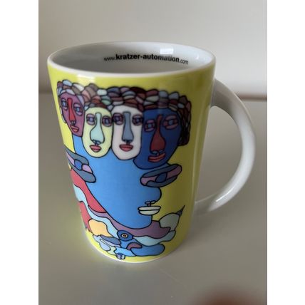 HIGH TECH & KUNST CERAMIC MUG - JEAN-MARIE HEYLIGEN