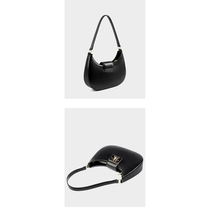 Genuine Leather Women Handbags College Crossbody Messenger Bag Black
