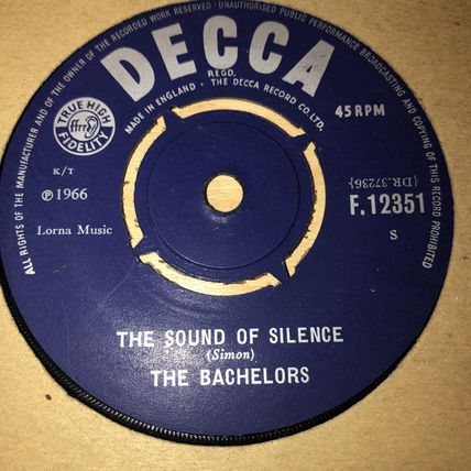 Three Bachelors 7” LPs Vinyl 1964-1966 Job Lot