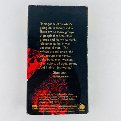 X-men Creator's Choice #1 - Night of the Sentinels VHS Video Tape