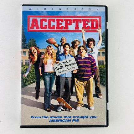 Accepted DVD Justin Long, Blake Lively, Lewis Black, Jonah Hill