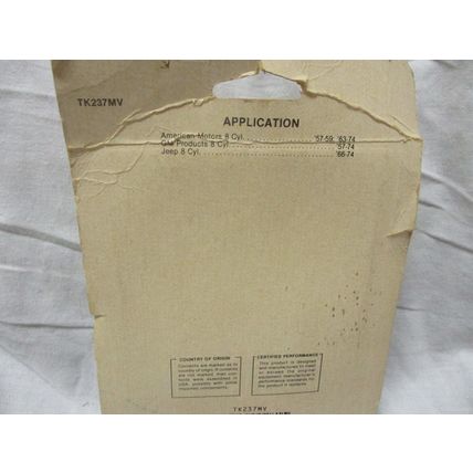 Wells Ampco GM & AMC Ignition Tune Up Kit TK237MV 1960s 1970s Jeep Vintage