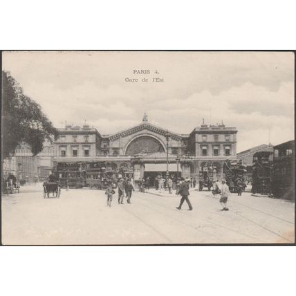 Gare de l'Est, Paris, c.1905 - CPA