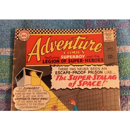Silver Age DC Adventure Comics # 344 Super-Boy 3.0 Good/Very Good Codition 1966