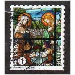 BEL 2008 (54c) (S/A) 'CHRISTMAS' FINE USED (EBID10480)