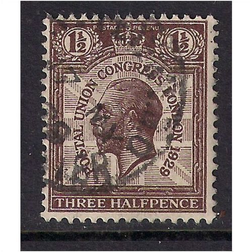 GB 1929 KGV 1 1/2d Brown 9th UPU SG 436 (903)