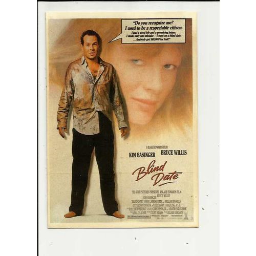 BLIND DATE Kim Basinger Poster Art Postcard by Goldies (103)