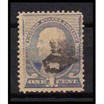 Used 212 1c Benjamin Franklin Average Plus RA0540
