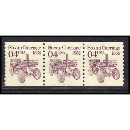 2451B 4c Steam Carriage Very Fine MNH Dry Gum PNC 1/3 PA2888