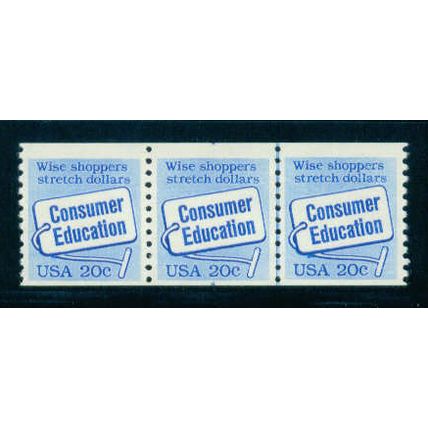 2005v 20c Consumer Education Fine MNH Dry Gum PNC 4/3 Split # C0980