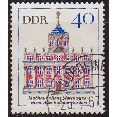 GERMANY DDR [1967] MiNr 1250 ( OO/used ) Bauwerke