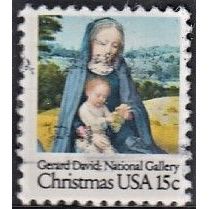USA, 1979 15c Christmas, SG 1771 (Scott #1799), used.
