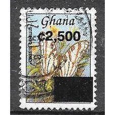 GHANA N° 1939B AVEC SURCHARGE C2,500 OBLITERE ( USED )