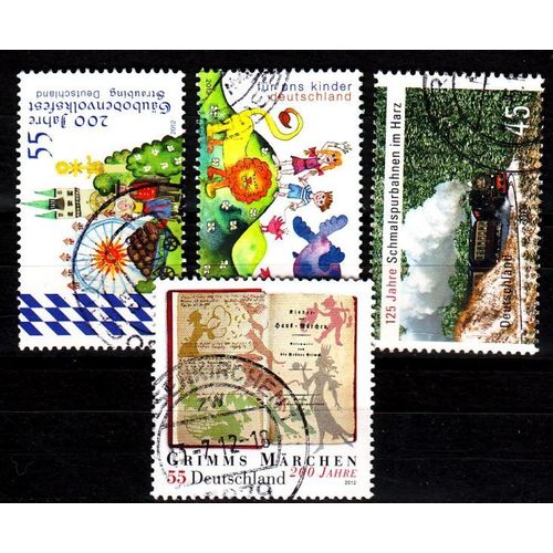 GERMANY BUND [2012] Jahr ex ( O/used ) [01] gut, sauber