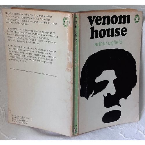 ARTHUR UPFIELD - VENOM HOUSE - 1969 PENGUIN PAPERBACK