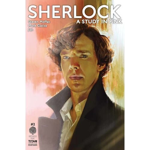 Sherlock A Study in Pink (2016) #2 Titan Comics Claudia Caranfa Exclusive Cover