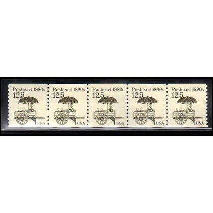 2133 12.5c Pushcart Fine MNH Dry Gum PNC 1/5 X2248