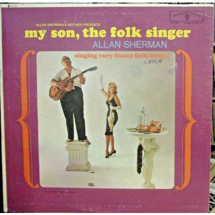 Allan Sherman-My Son, The Folk Singer-LP-1962-EX/VG+