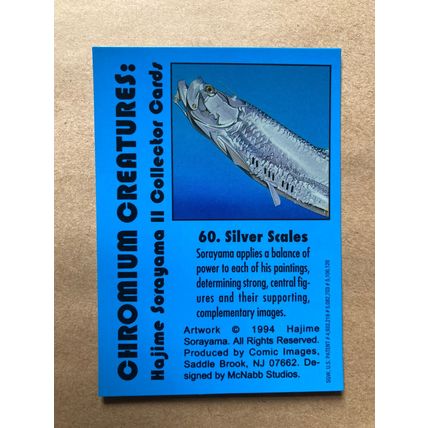 Hajime Sorayama Series 2 Chromium Creatures Base trading card # 60 (C) 1994