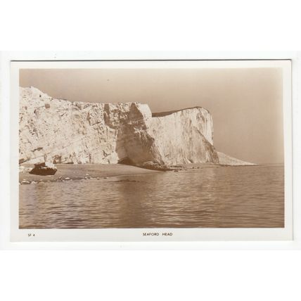 Seaford Head East Sussex RP Postcard SF4
