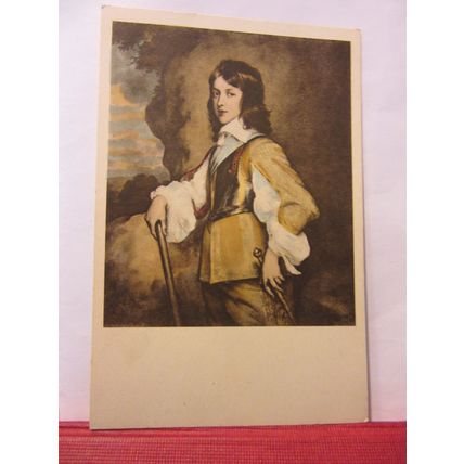 PRINCE OF ORANGE by A. VAN DYCK Fine Arts Publishing Co. card 145 x 95 mm #