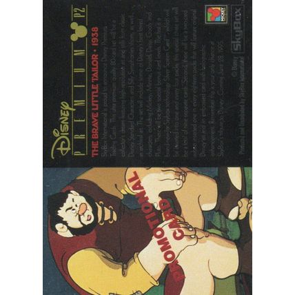 1995 SkyBox Disney Premium Promos Brave Little Tailor the Giant #P2