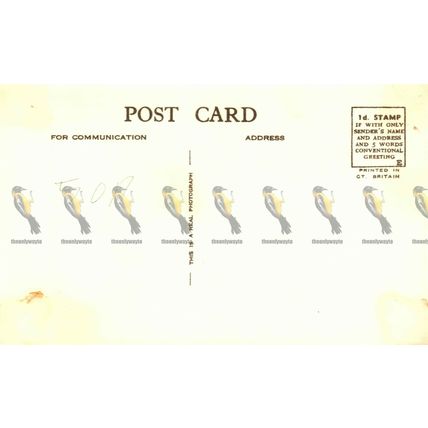 Union Jack Club, London, RP Vintage Postcard