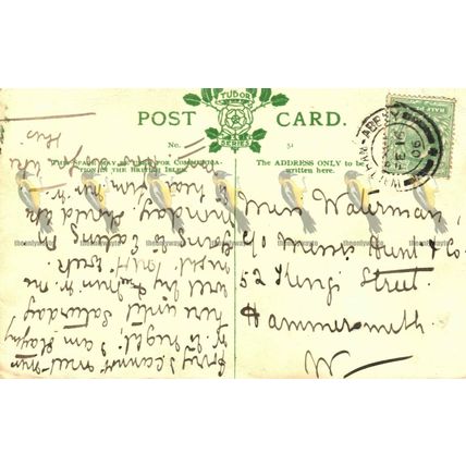 Waltham Cross, London, Tudor Series Postcard, 1906