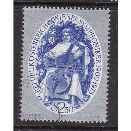 Austria 1975 The Cellist 2.50s Fine Used SG 1745 VGC
