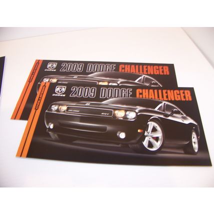 2009 DODGE CHALLENGER SALES BROCHURES (3)