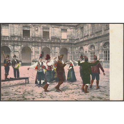 Baile del-País, Vigo, c.1900-05 - Purger & Co Tarjeta Postal