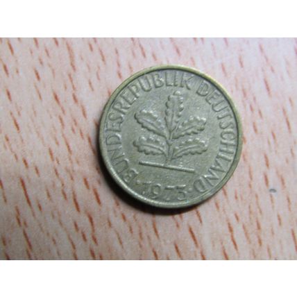 1973g 5 Pfennig Germany Coin