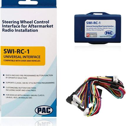 PAC SWI-RC Steering Wheel Control Interface Designed for All Major Radio Brands,