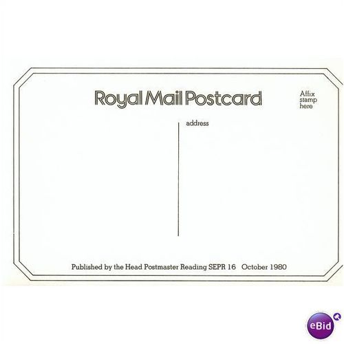 GB Postcard - Postbus - Newbury - Chaddleworth (unused)