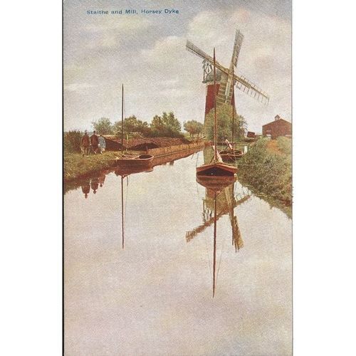 Staithe and Mill, Horsey Dyke, Norfolk - Jarrolds Ltd.